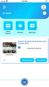 Trade Shows Local screenshot 0