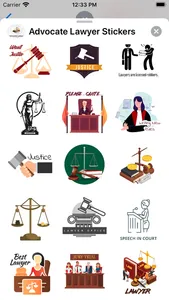 Advocate Lawyer Stickers screenshot 3