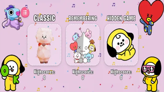 Cute BT21 Puzzle Game screenshot 1