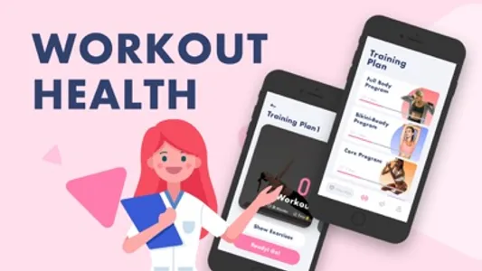 HealthPulse - Workout & Diet screenshot 1