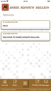 Shree Adinath Bullion screenshot 2