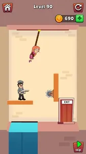 Save The Wife - Rope Puzzle screenshot 1