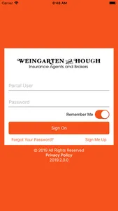 Weingarten & Hough Insurance screenshot 0