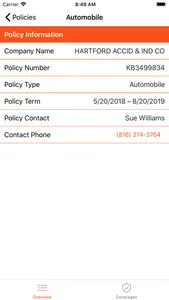 Weingarten & Hough Insurance screenshot 1