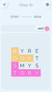 Word Maze Puzzle screenshot 0