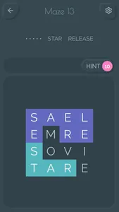 Word Maze Puzzle screenshot 1