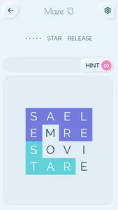 Word Maze Puzzle screenshot 2