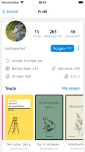 Wattpad alternative: Storyban screenshot 7