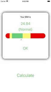 Digital BMI & FFMI Calculator screenshot 1