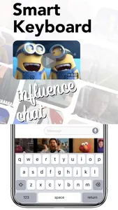 GIF Messenger Video Emoji App screenshot 0