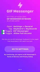 GIF Messenger Video Emoji App screenshot 2