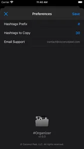 Hashtags Organizer screenshot 5