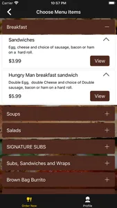 Brown Bag Sub Shoppe screenshot 3