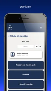 LGP Åkeri screenshot 1