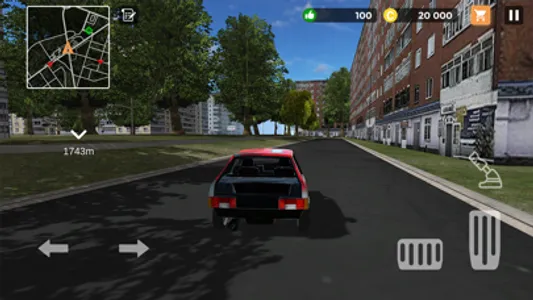 Big City Wheels: Courier Sim screenshot 1