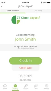 JT Clock screenshot 0