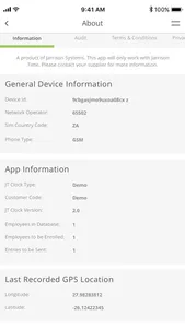 JT Clock screenshot 2