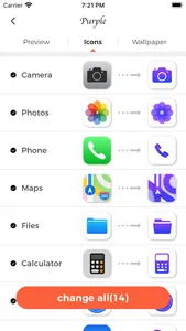 Icon Changer - Theme pack screenshot 1