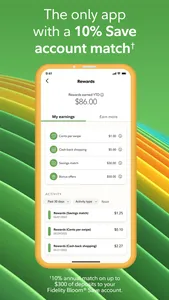 Fidelity Bloom®: Save & Spend screenshot 1