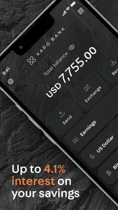 Xapo Bank: Save in BTC & USD screenshot 0