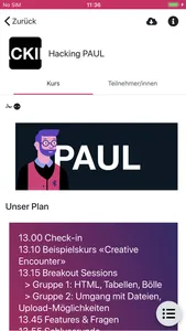 ZHdK PAUL screenshot 1