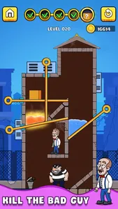 Home Pin - Hero Rescue screenshot 0