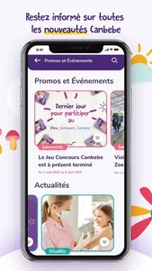 Canbebe - Pour parents & bébés screenshot 2