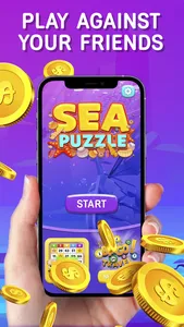 Sea Puzzle: Block Jigsaw Game screenshot 0