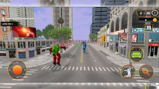 Turtle City Clash- Robot Game screenshot 2