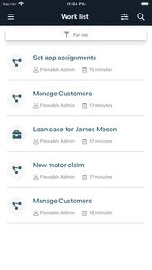 Flowable Work Mobile screenshot 0