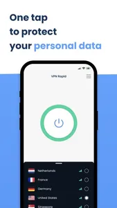 VPN Rapid: Fast Secure Proxy screenshot 1