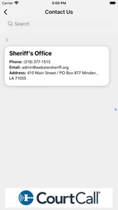 Webster Parish Sheriff Office screenshot 2