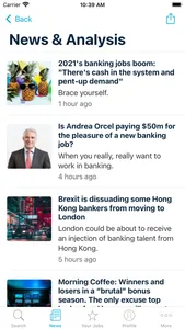 eFinancialCareers: Jobs + News screenshot 4