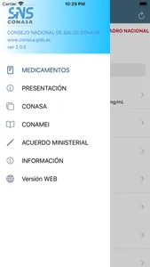 CONASA CNMB Ecuador screenshot 2