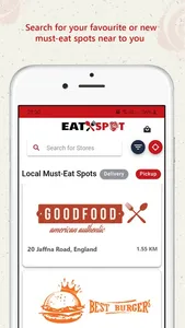 Eatspot app screenshot 0