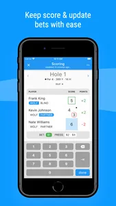 GolfSnap: Track Bets & Scores screenshot 3