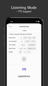 Korean Vocab Pro screenshot 3