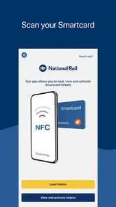 NationalRail Smartcard Manager screenshot 1