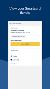 NationalRail Smartcard Manager screenshot 3