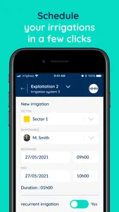 IrrigEasy screenshot 1
