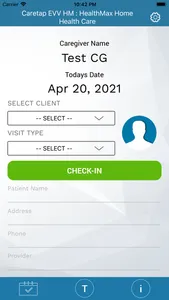 Caretap EVV HM screenshot 2