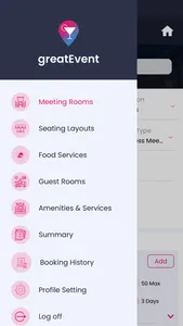 greatEvent-Booking Simplified screenshot 4