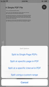 PDF Split & Merge: For Schools screenshot 1