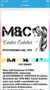 M & C Centri Estetici screenshot 1