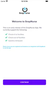 SnapNurseMobile screenshot 0