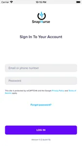 SnapNurseMobile screenshot 1