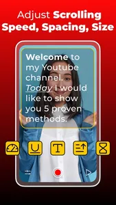 Prompter - Video Teleprompter screenshot 1