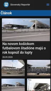 Slovenský reportér screenshot 0