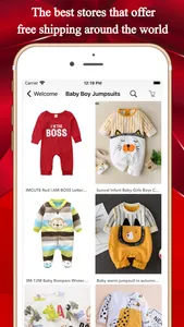 Baby clothes fashion online screenshot 1