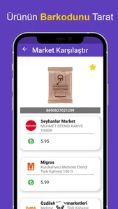 Market Karşılaştır screenshot 1